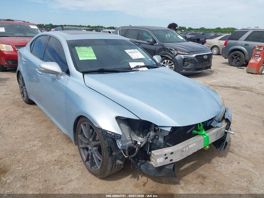 2011 Lexus Is 250 VIN JTHBF5C2XB5141390 IAAI salvage auction — FRONT END, Original (Texas), sold $2,000 on 2026-07-21 (photo 1)