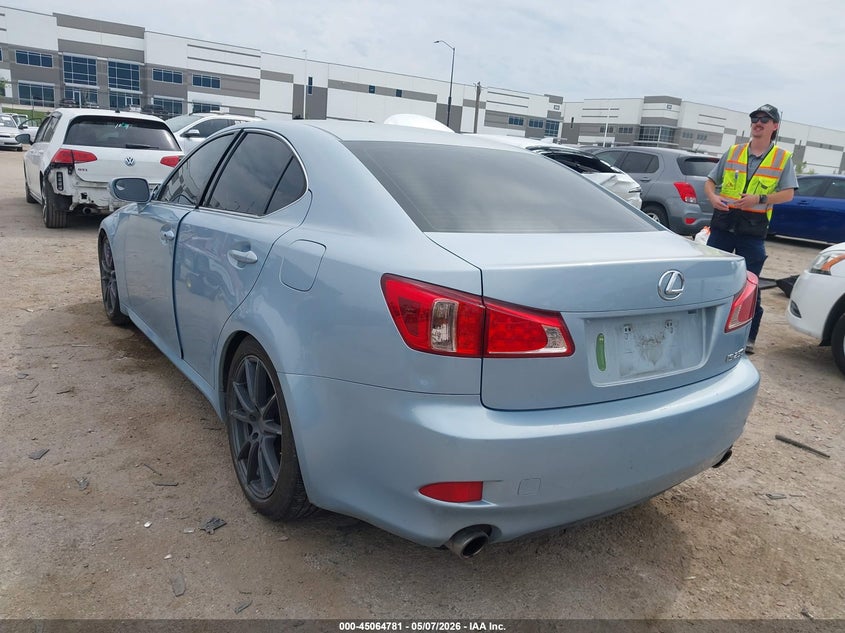 2011 Lexus Is 250 VIN JTHBF5C2XB5141390 IAAI salvage auction — FRONT END, Original (Texas), sold $2,000 on 2026-07-21 (photo 3)
