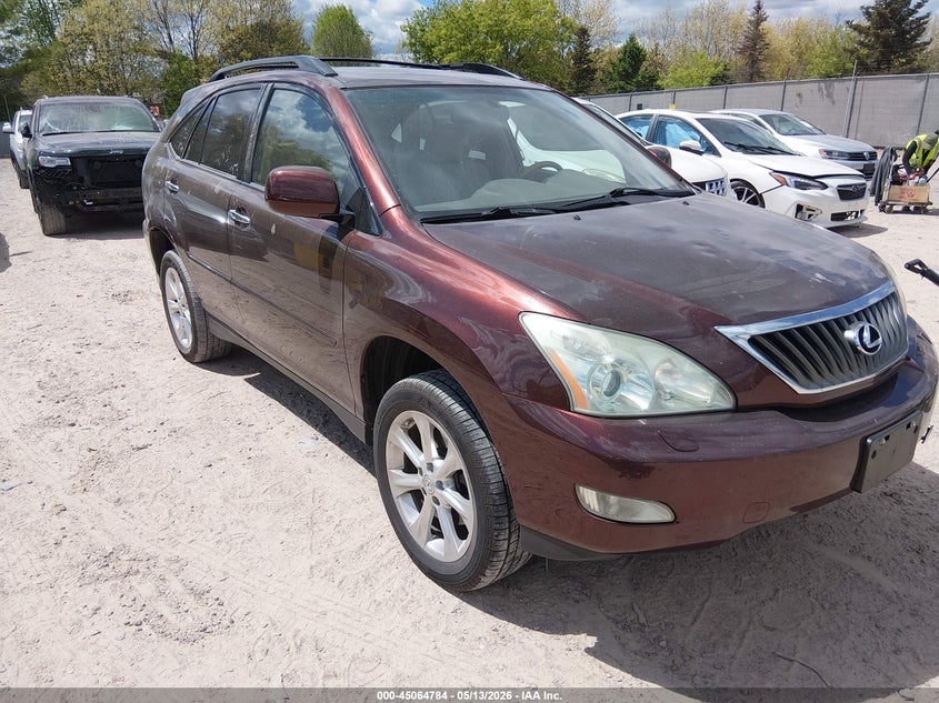 2008 Lexus Rx 350 VIN JTJHK31U282037273 IAAI salvage auction — HAIL, Junk Bill Of Sale Mv2459 (Wisconsin), sold $1,050 on 2026-07-22 (photo 1)