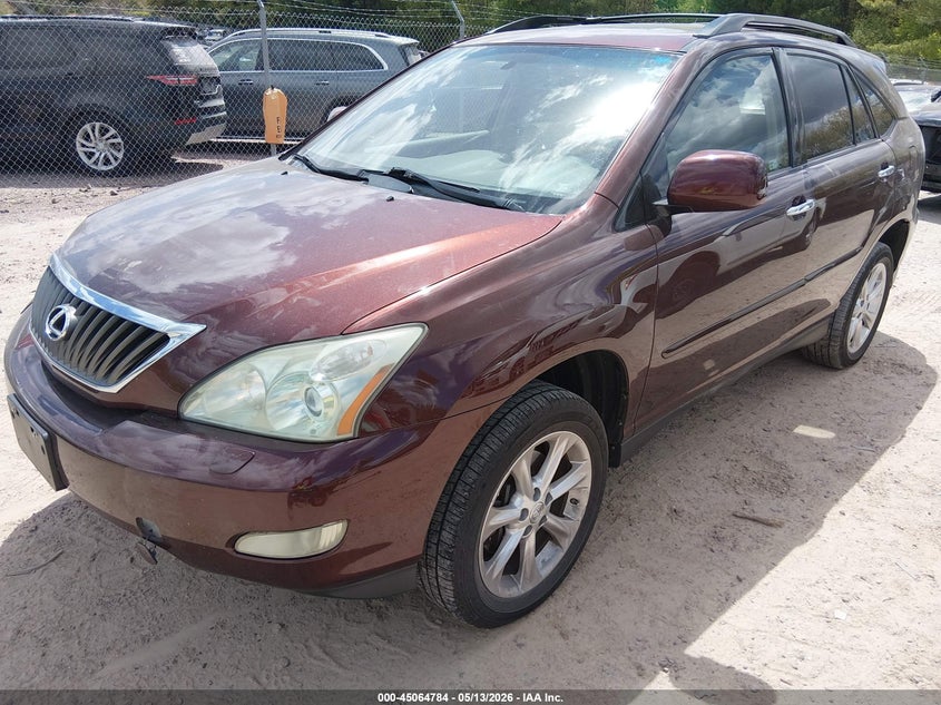 2008 Lexus Rx 350 VIN JTJHK31U282037273 IAAI salvage auction — HAIL, Junk Bill Of Sale Mv2459 (Wisconsin), sold $1,050 on 2026-07-22 (photo 2)