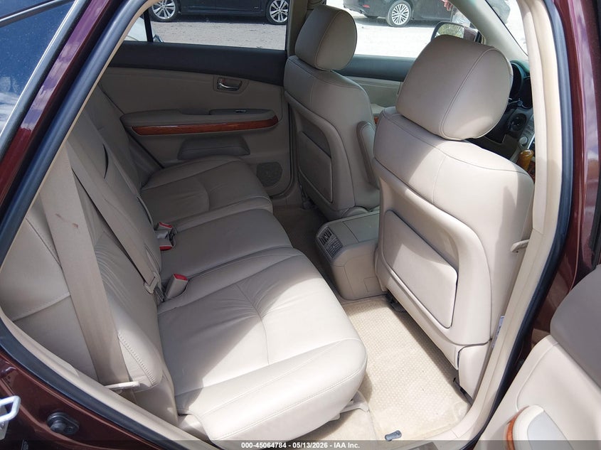 2008 Lexus Rx 350 VIN JTJHK31U282037273 IAAI salvage auction — HAIL, Junk Bill Of Sale Mv2459 (Wisconsin), sold $1,050 on 2026-07-22 (photo 8)