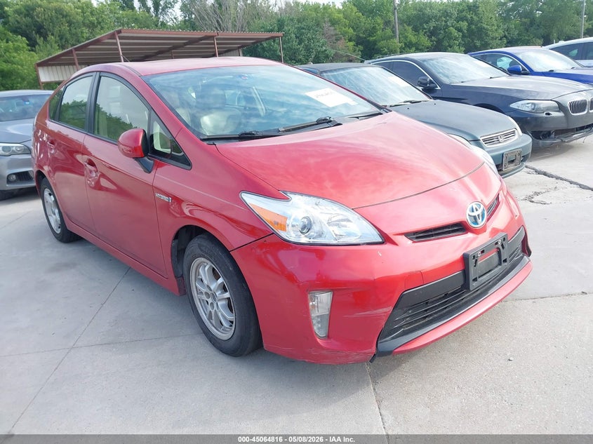 2013 Toyota Prius VIN JTDKN3DU7D5573026 IAAI salvage auction — NORMAL WEAR, Original (Texas), sold $1,650 on 2026-07-06 (photo 1)