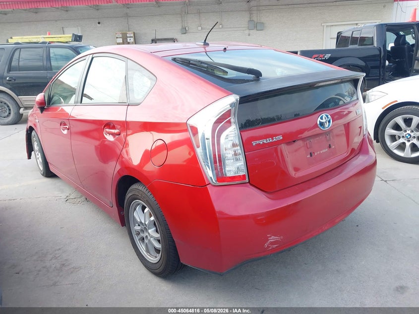 2013 Toyota Prius VIN JTDKN3DU7D5573026 IAAI salvage auction — NORMAL WEAR, Original (Texas), sold $1,650 on 2026-07-06 (photo 3)