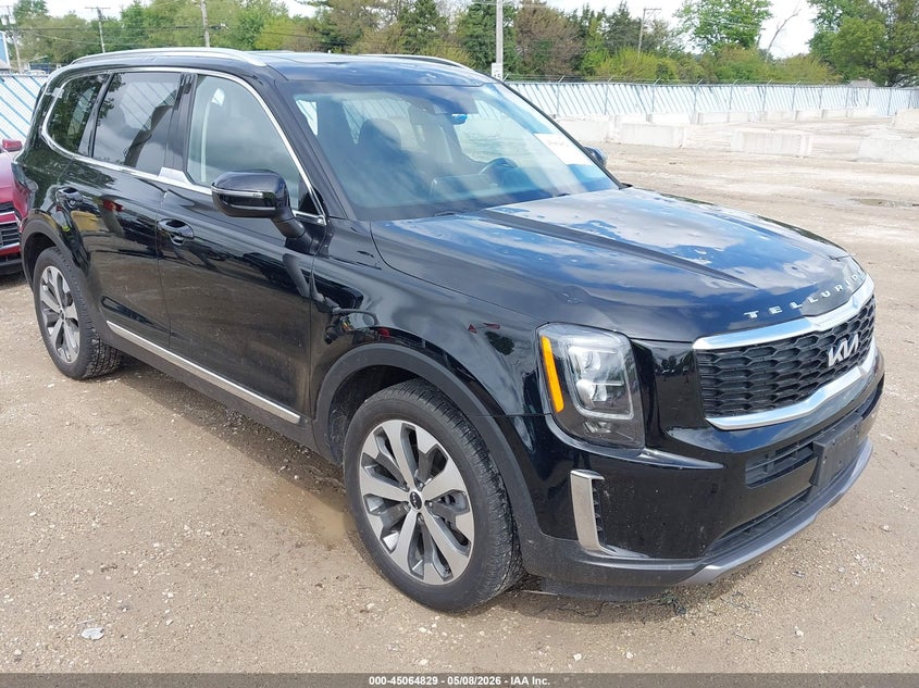 2022 Kia Telluride VIN 5XYP34HC8NG316730 IAAI salvage auction — HAIL, Salvage (Illinois), sold $8,900 on 2026-07-07 (photo 1)