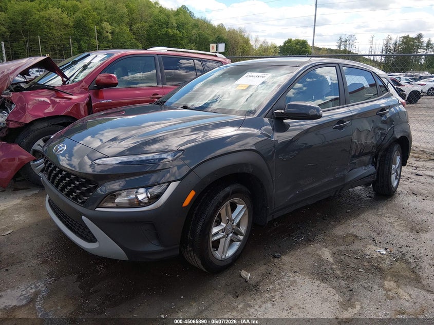 2023 Hyundai Kona VIN KM8K2CAB1PU058136 IAAI salvage auction — REAR END, Salvage (West Virginia), sold $1,300 on 2026-07-30 (photo 2)