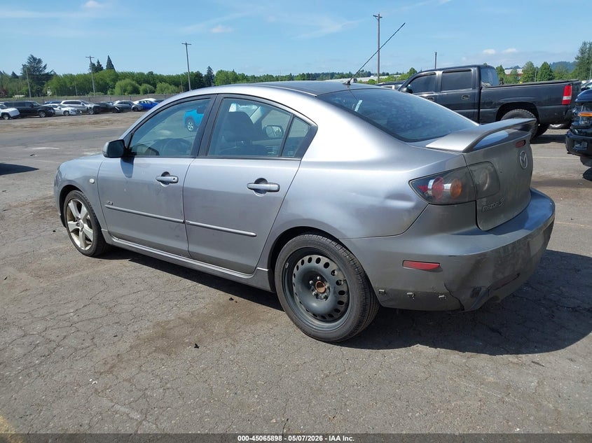 2004 Mazda 3 VIN JM1BK323041191592 IAAI salvage auction — RIGHT SIDE, Salvage (Oregon), sold $175 on 2026-07-09 (photo 3)