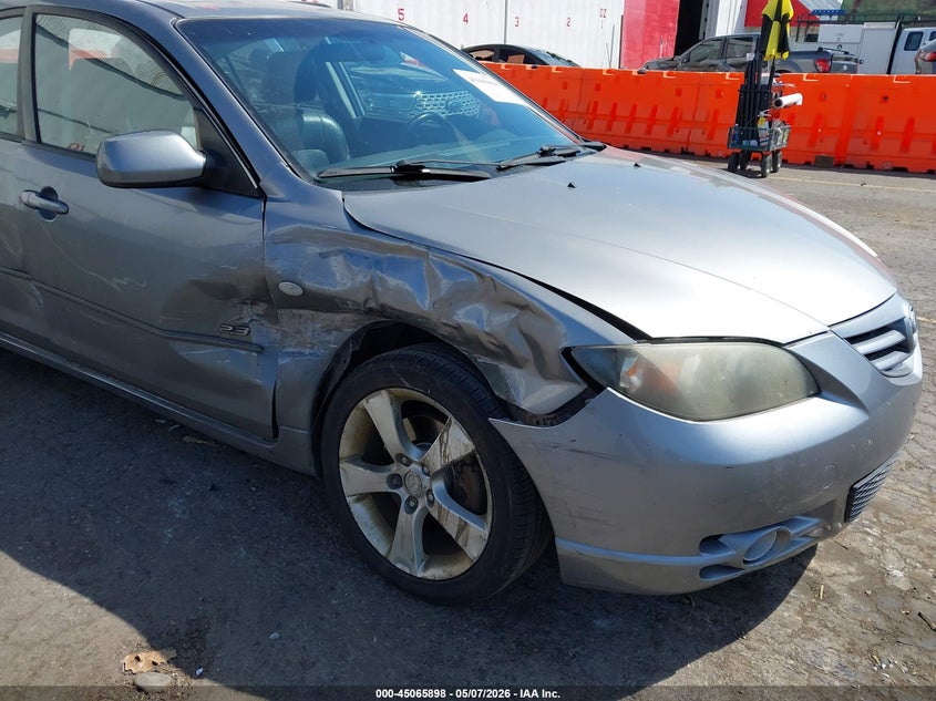 2004 Mazda 3 VIN JM1BK323041191592 IAAI salvage auction — RIGHT SIDE, Salvage (Oregon), sold $175 on 2026-07-09 (photo 6)