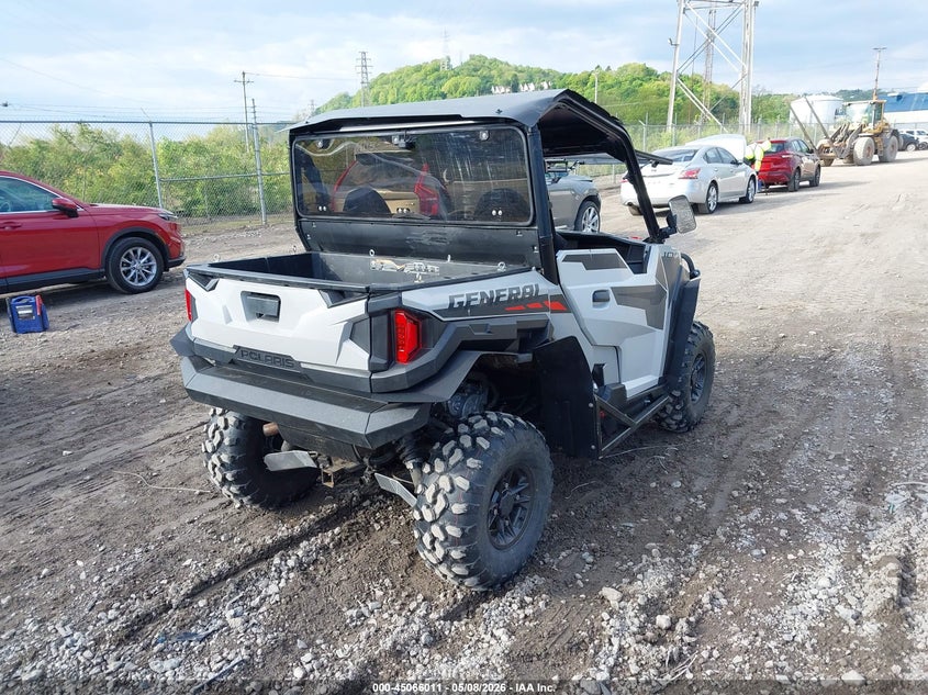 2025 Polaris VIN 3NSGAE993SH156499 IAAI salvage auction — LEFT REAR, Salvage (Pennsylvania), sold $7,550 on 2026-09-03 (photo 4)