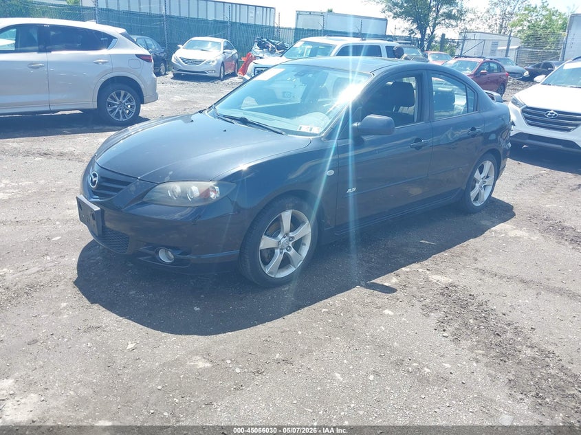 2006 Mazda 3 VIN JM1BK323361400651 IAAI salvage auction — UNKNOWN, Salvage (Pennsylvania), sold $225 on 2026-07-10 (photo 2)