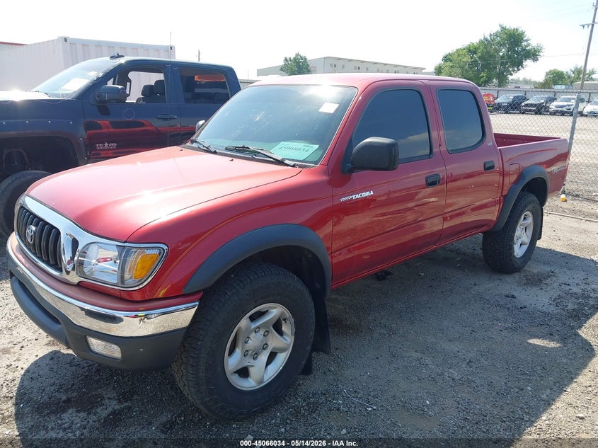 2004 Toyota Tacoma VIN 5TEGN92N84Z444813 IAAI salvage auction — HAIL, Clear (Oklahoma), sold $7,500 on 2026-07-14 (photo 2)