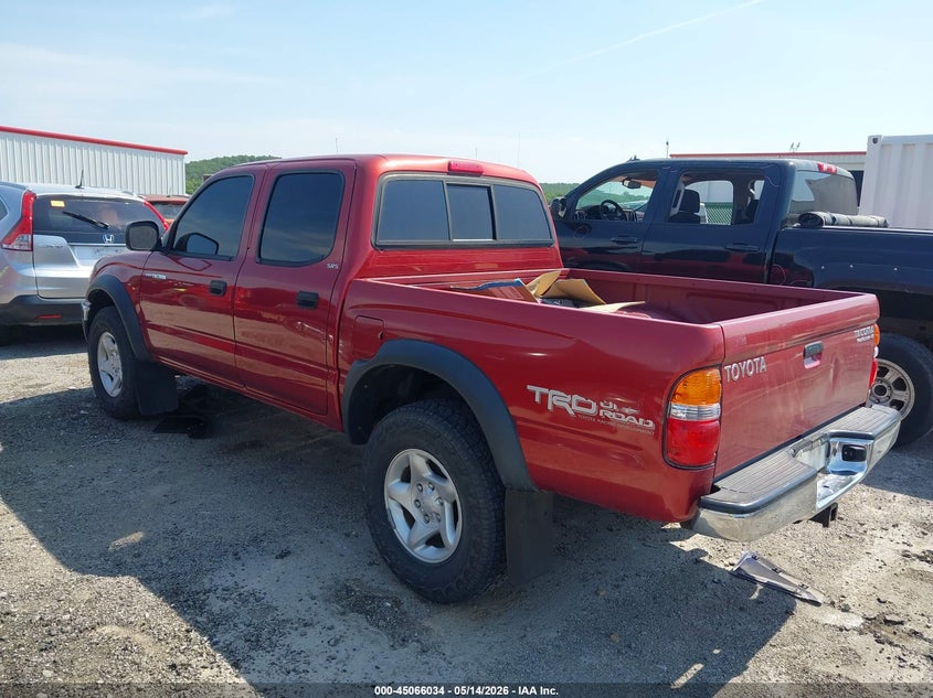 2004 Toyota Tacoma VIN 5TEGN92N84Z444813 IAAI salvage auction — HAIL, Clear (Oklahoma), sold $7,500 on 2026-07-14 (photo 3)