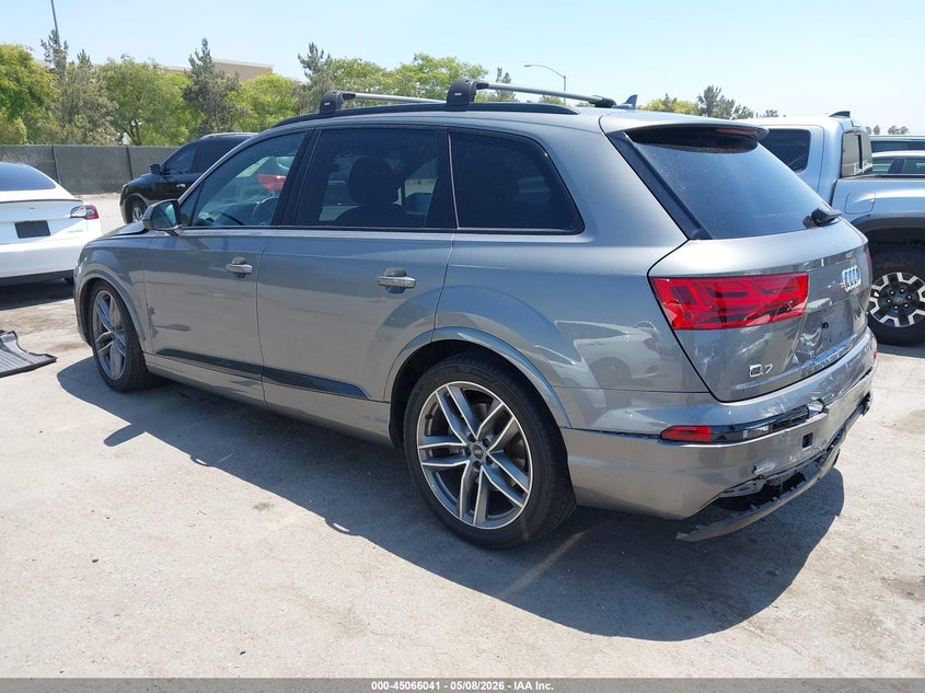 2017 Audi Q7 VIN WA1VAAF79HD029363 IAAI salvage auction — REAR END, Salvage (California), sold $5,300 on 2026-07-28 (photo 3)