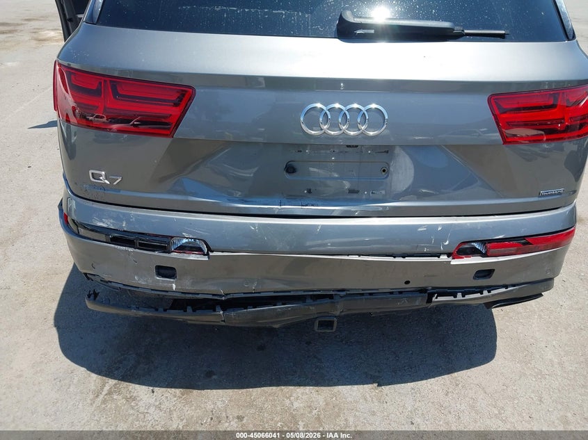 2017 Audi Q7 VIN WA1VAAF79HD029363 IAAI salvage auction — REAR END, Salvage (California), sold $5,300 on 2026-07-28 (photo 6)