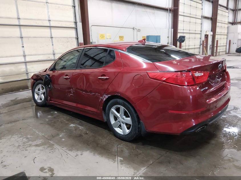 2015 Kia Optima VIN 5XXGM4A72FG362568 IAAI salvage auction — SIDE, Salvage (Idaho), sold $1,200 on 2026-07-17 (photo 3)