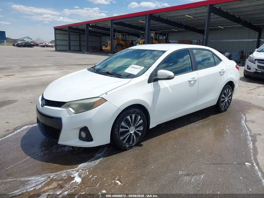 2014 Toyota Corolla VIN 5YFBURHEXEP176486 IAAI salvage auction — RIGHT REAR, Certificate Of Title (Nebraska), sold $1,950 on 2026-07-09 (photo 2)