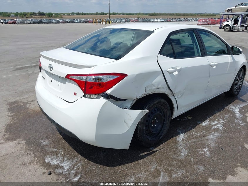 2014 Toyota Corolla VIN 5YFBURHEXEP176486 IAAI salvage auction — RIGHT REAR, Certificate Of Title (Nebraska), sold $1,950 on 2026-07-09 (photo 6)
