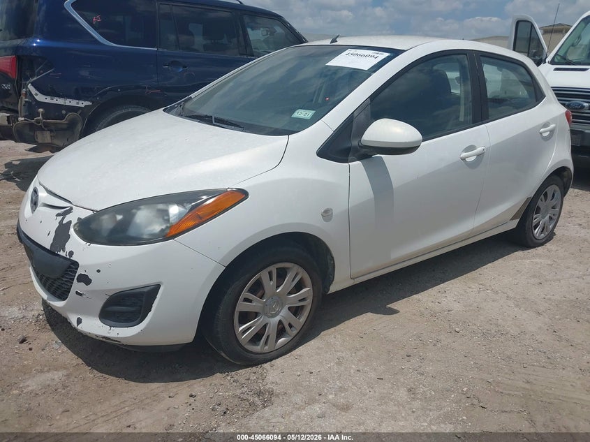 2013 Mazda 2 VIN JM1DE1KY7D0157137 IAAI salvage auction — FRONT END, Enterprise Vehicles Clear Only (Texas), sold $275 on 2026-07-20 (photo 2)