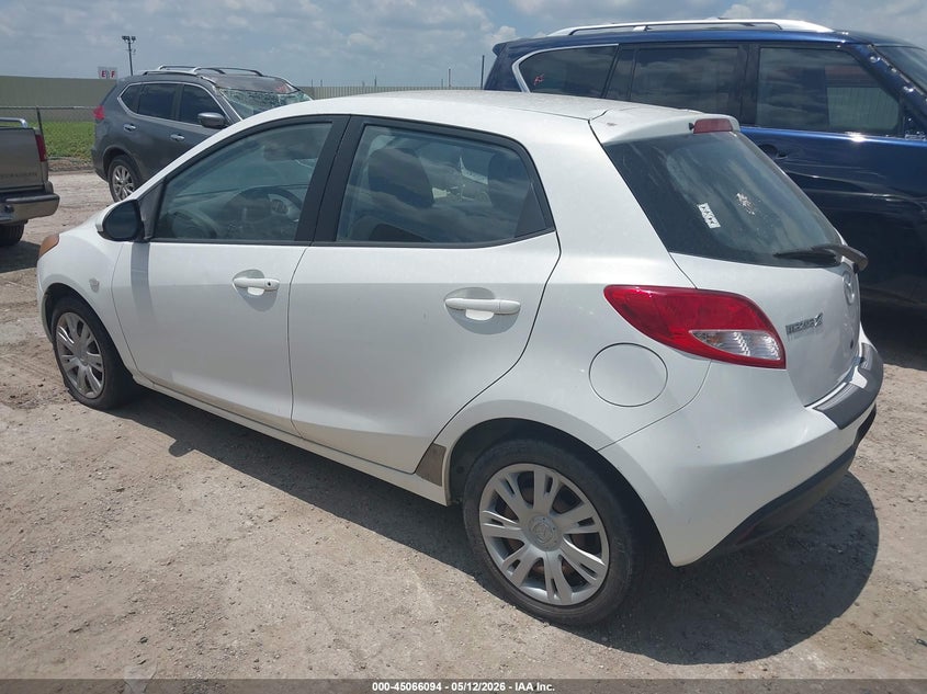 2013 Mazda 2 VIN JM1DE1KY7D0157137 IAAI salvage auction — FRONT END, Enterprise Vehicles Clear Only (Texas), sold $275 on 2026-07-20 (photo 3)