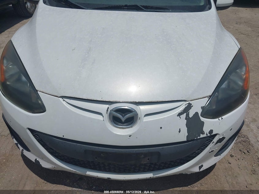 2013 Mazda 2 VIN JM1DE1KY7D0157137 IAAI salvage auction — FRONT END, Enterprise Vehicles Clear Only (Texas), sold $275 on 2026-07-20 (photo 6)