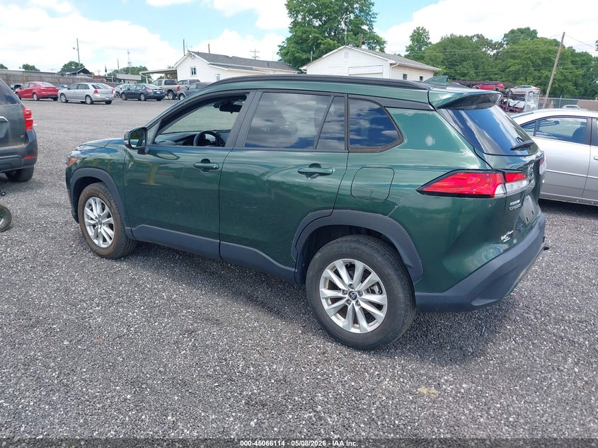 2022 Toyota Corolla cross VIN 7MUCAAAG9NV019510 IAAI salvage auction — REAR END, Clear (South Carolina), sold $15,850 on 2026-07-14 (photo 3)