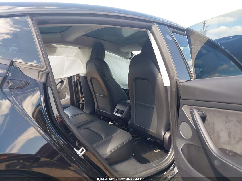 2022 Tesla Model 3 VIN 5YJ3E1EC5NF298156 IAAI salvage auction — SIDE, Salvage (Texas), sold $7,700 on 2026-07-09 (photo 8)