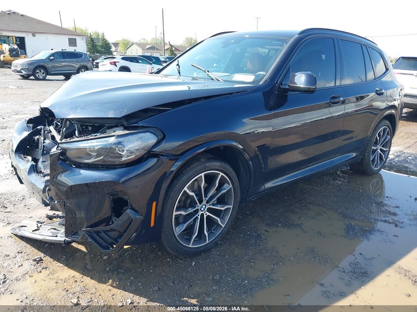 2023 BMW X3 VIN 5UX53DP08P9R99756 IAAI salvage auction — RIGHT FRONT, Salvage (Idaho), sold $14,225 on 2026-07-15 (photo 2)