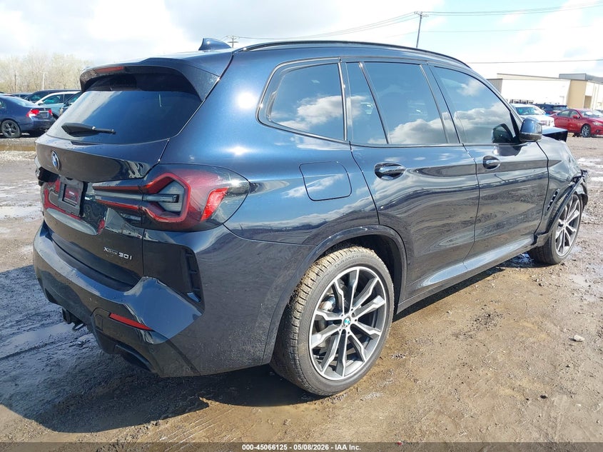 2023 BMW X3 VIN 5UX53DP08P9R99756 IAAI salvage auction — RIGHT FRONT, Salvage (Idaho), sold $14,225 on 2026-07-15 (photo 4)