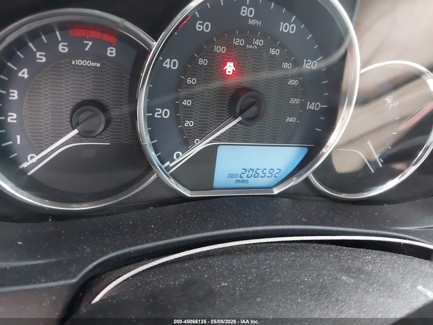 2015 Toyota Corolla VIN 5YFBURHE2FP206047 IAAI salvage auction — FRONT & REAR, Original (Texas), sold $550 on 2026-07-06 (photo 7)