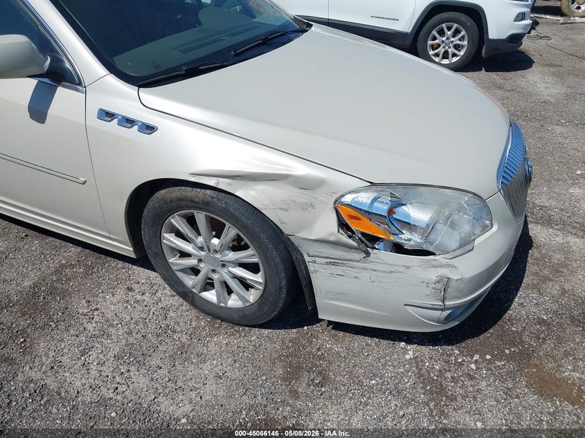 2011 Buick Lucerne VIN 1G4HC5EMXBU121581 IAAI salvage auction — RIGHT FRONT, Clear (Oklahoma), sold $800 on 2026-07-09 (photo 6)