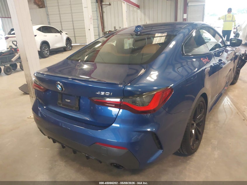 2022 BMW 4er VIN WBA53AP06NCJ39349 IAAI salvage auction — FRONT END, Original (Texas), sold $16,675 on 2026-07-08 (photo 4)