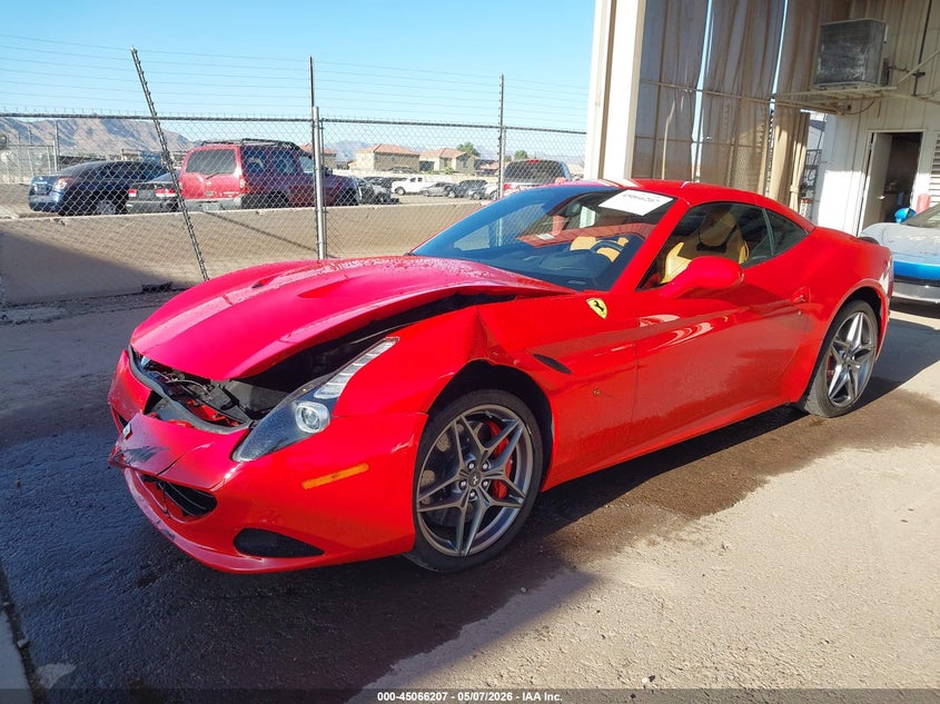 2017 Ferrari California VIN ZFF77XJAXH0226117 IAAI salvage auction — FRONT END, Salvage (Arizona), sold $51,750 on 2026-07-06 (photo 2)