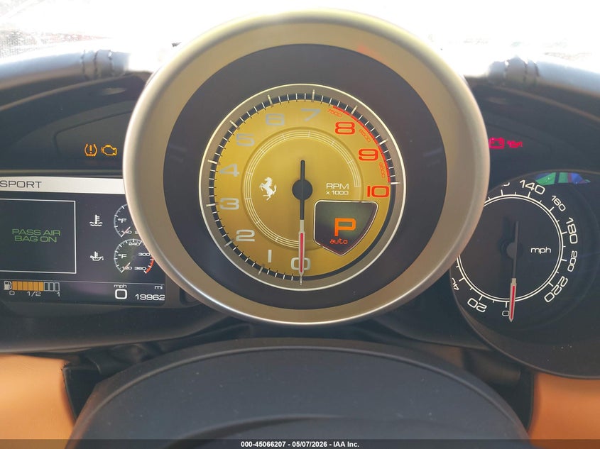 2017 Ferrari California VIN ZFF77XJAXH0226117 IAAI salvage auction — FRONT END, Salvage (Arizona), sold $51,750 on 2026-07-06 (photo 7)