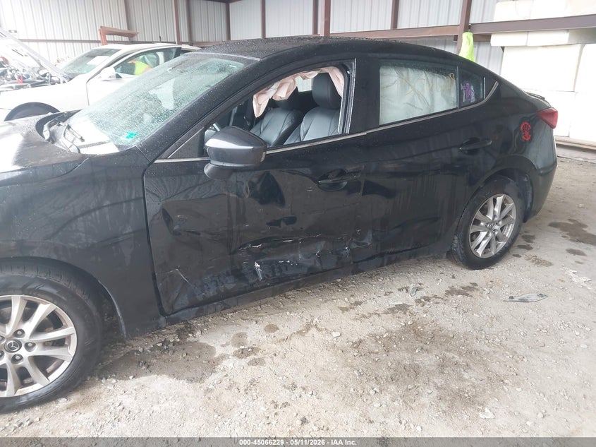 2014 Mazda 3 VIN JM1BM1W75E1154826 IAAI salvage auction — LEFT SIDE, Clear (Virginia), sold $300 on 2026-07-10 (photo 6)