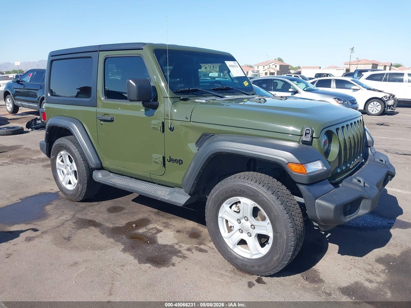 2021 Jeep Wrangler / VIN 1C4GJXAN9MW790710 IAAI salvage auction — REAR END, Salvage (Arizona), sold $10,900 on 2026-07-28 (photo 1)