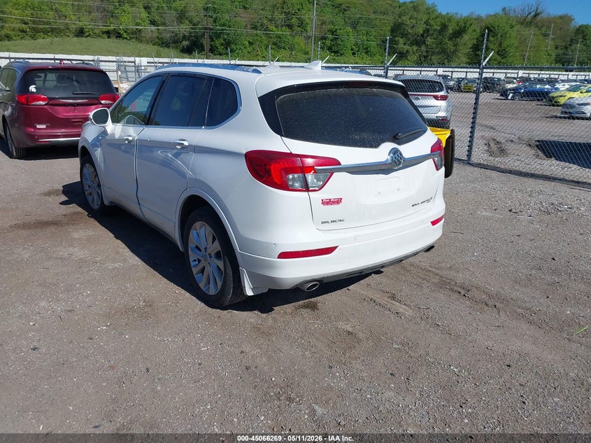 2017 Buick Envision VIN LRBFXFSX2HD127967 IAAI salvage auction — HAIL, Salvage (Iowa), sold $2,400 on 2026-07-06 (photo 3)