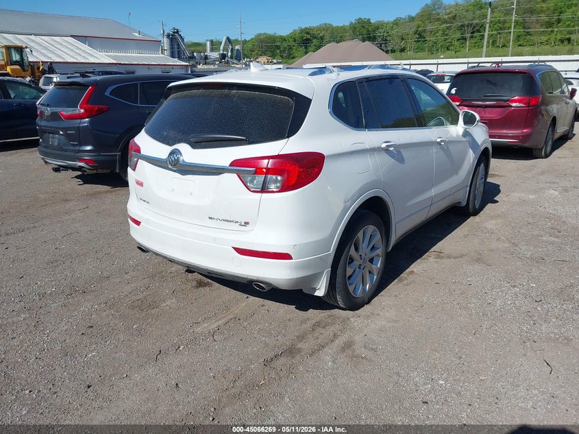 2017 Buick Envision VIN LRBFXFSX2HD127967 IAAI salvage auction — HAIL, Salvage (Iowa), sold $2,400 on 2026-07-06 (photo 4)