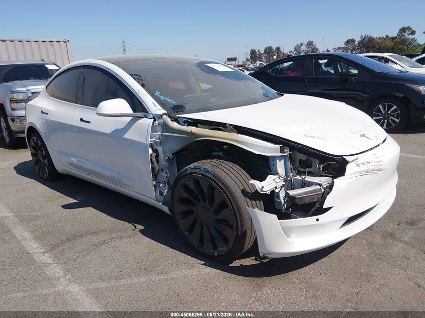 2019 Tesla Model 3 VIN 5YJ3E1EA1KF436379 IAAI salvage auction — RIGHT FRONT, Salvage (Arizona), sold $4,175 on 2026-07-16 (photo 1)
