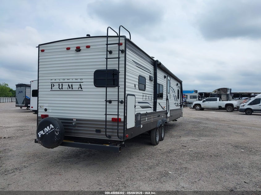 2021 Palomino Other VIN 4X4TPUF22MP085455 IAAI salvage auction — Unknown, Salvage (Texas), sold $4,625 on 2026-07-16 (photo 4)