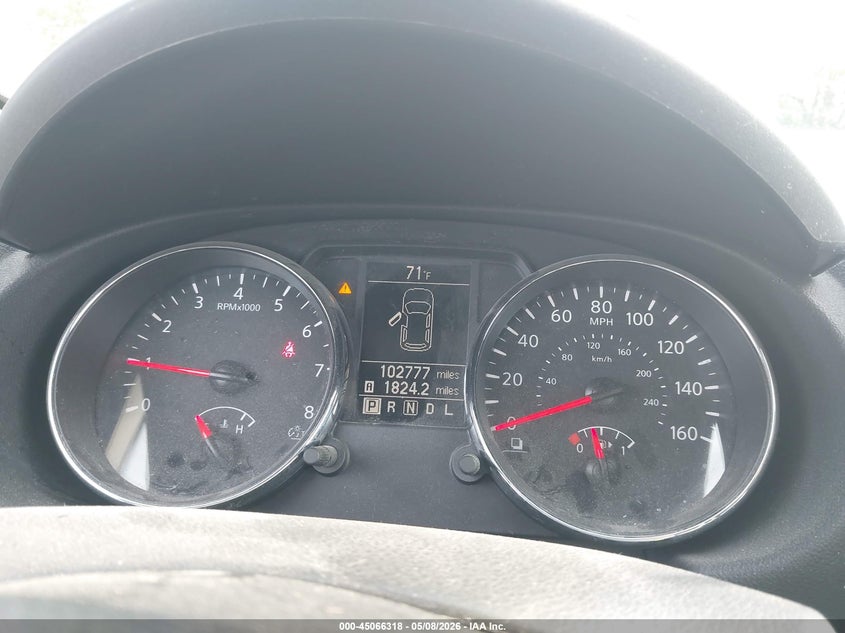 2015 Nissan Rogue VIN JN8AS5MV8FW259329 IAAI salvage auction — REAR END, Salvage (Iowa), sold $500 on 2026-07-20 (photo 7)
