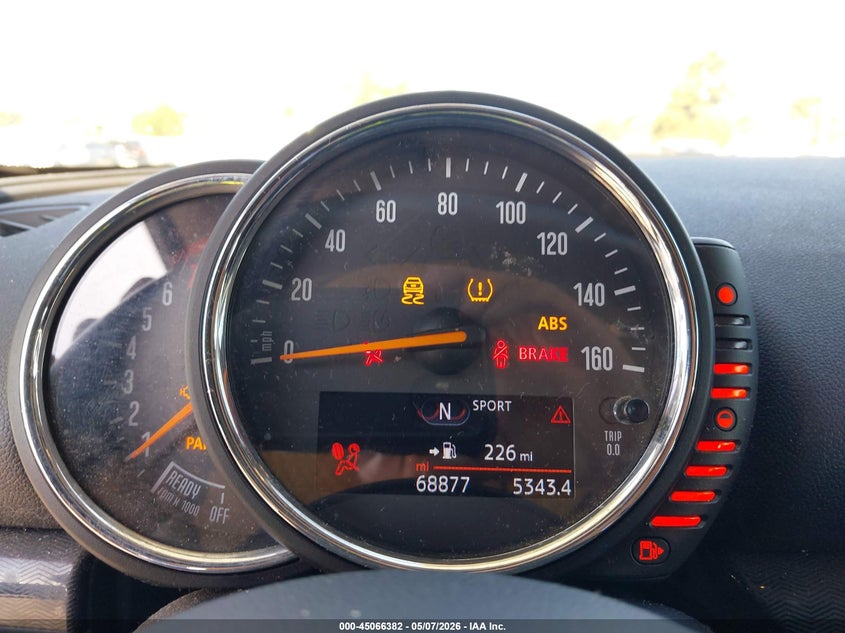 2016 Mini Clubman VIN WMWLN5C58G2B35129 IAAI salvage auction — NORMAL WEAR, Duplicate Paperwork (California), sold $650 on 2026-07-30 (photo 7)