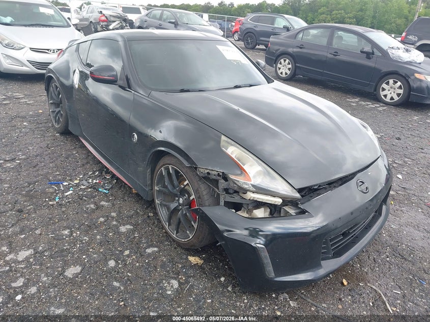 2017 Nissan 370z VIN JN1AZ4EH6HM954307 IAAI salvage auction — FRONT END, Salvage (Georgia), sold $4,125 on 2026-07-08 (photo 1)