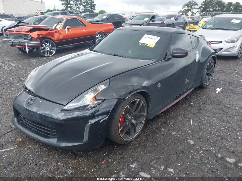 2017 Nissan 370z VIN JN1AZ4EH6HM954307 IAAI salvage auction — FRONT END, Salvage (Georgia), sold $4,125 on 2026-07-08 (photo 2)