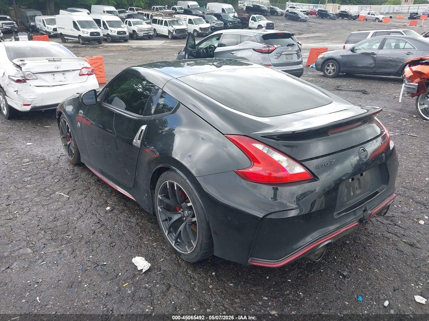 2017 Nissan 370z VIN JN1AZ4EH6HM954307 IAAI salvage auction — FRONT END, Salvage (Georgia), sold $4,125 on 2026-07-08 (photo 3)