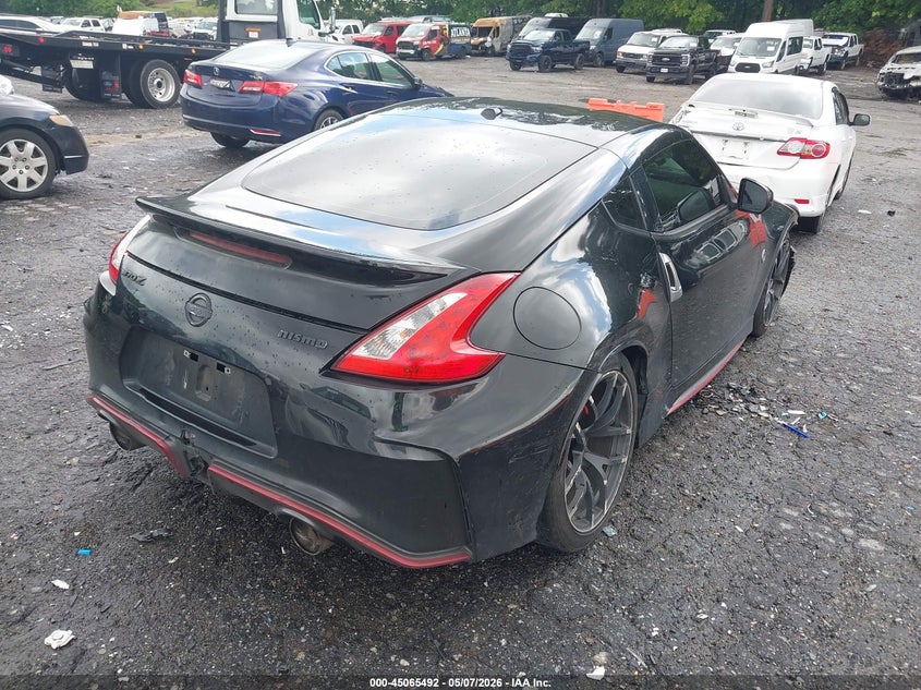 2017 Nissan 370z VIN JN1AZ4EH6HM954307 IAAI salvage auction — FRONT END, Salvage (Georgia), sold $4,125 on 2026-07-08 (photo 4)