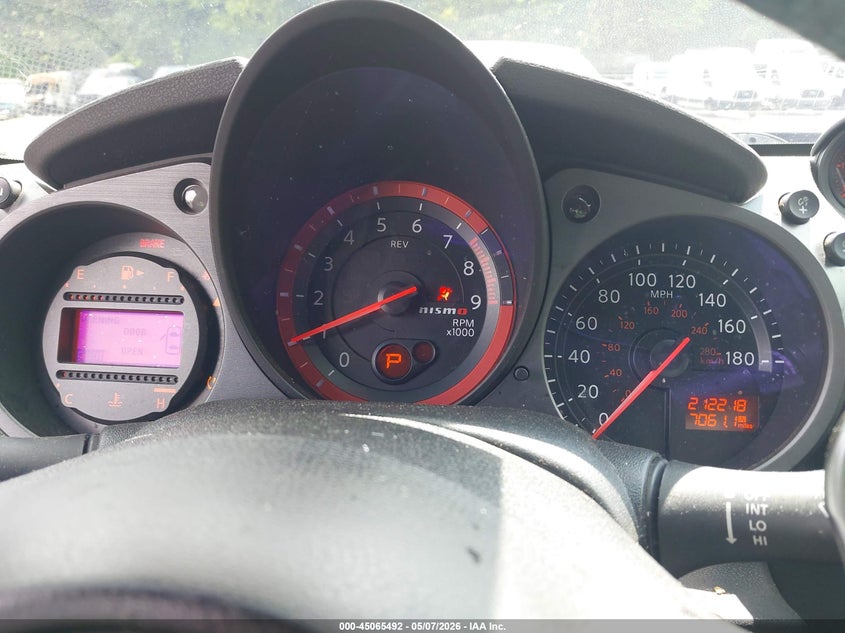 2017 Nissan 370z VIN JN1AZ4EH6HM954307 IAAI salvage auction — FRONT END, Salvage (Georgia), sold $4,125 on 2026-07-08 (photo 7)