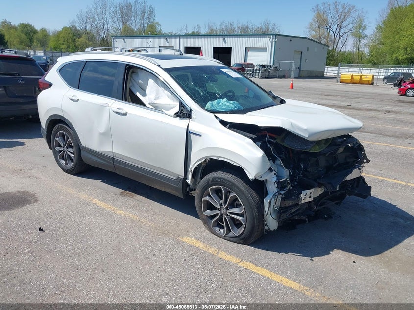 2021 Honda Cr-v VIN 7FART6H80ME003827 IAAI salvage auction — FRONT END, Scrap (Michigan), sold $3,475 on 2026-07-13 (photo 1)