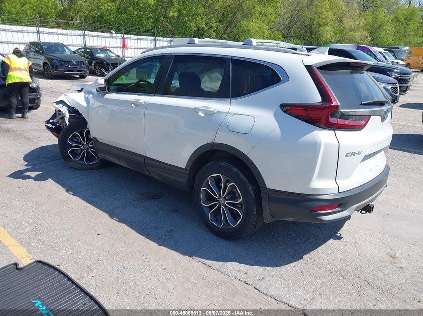 2021 Honda Cr-v VIN 7FART6H80ME003827 IAAI salvage auction — FRONT END, Scrap (Michigan), sold $3,475 on 2026-07-13 (photo 3)