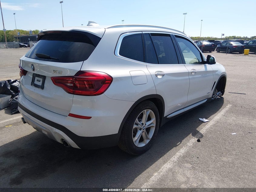 2018 BMW X3 VIN 5UXTR9C58JLD61119 IAAI salvage auction — FRONT END, Salvage (New Jersey), sold $2,150 on 2026-07-27 (photo 4)