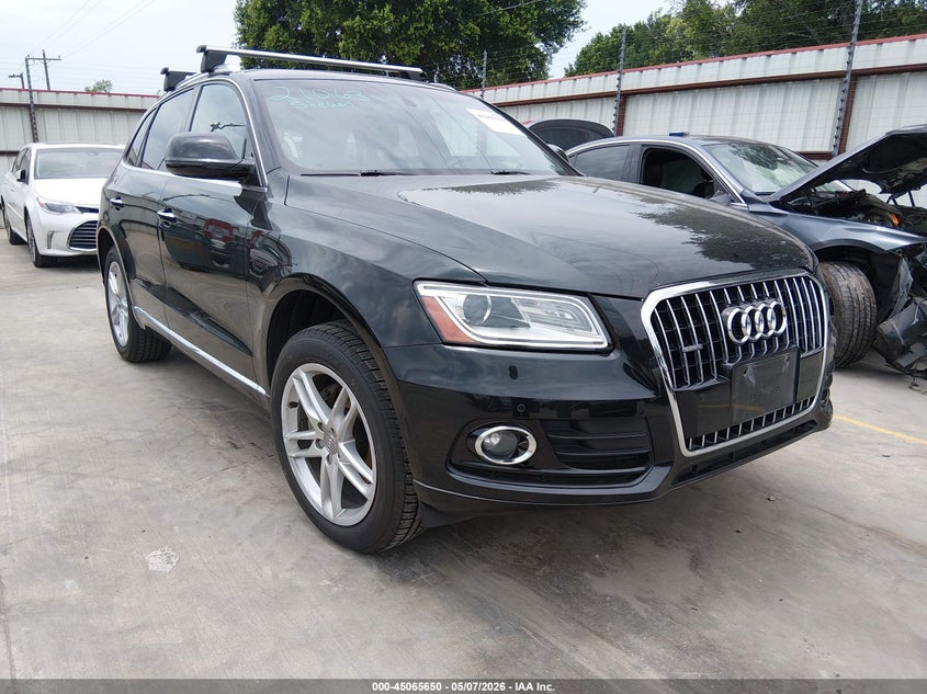 2016 Audi Q5 VIN WA1L2AFP1GA130417 IAAI salvage auction — SUSPENSION, Salvage (Texas), sold $5,200 on 2026-07-08 (photo 1)