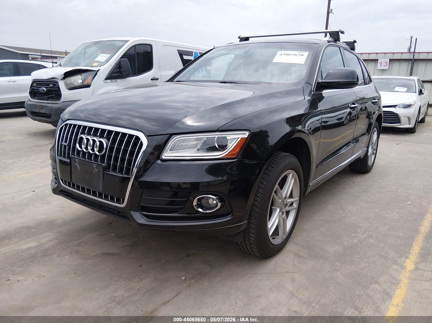 2016 Audi Q5 VIN WA1L2AFP1GA130417 IAAI salvage auction — SUSPENSION, Salvage (Texas), sold $5,200 on 2026-07-08 (photo 2)